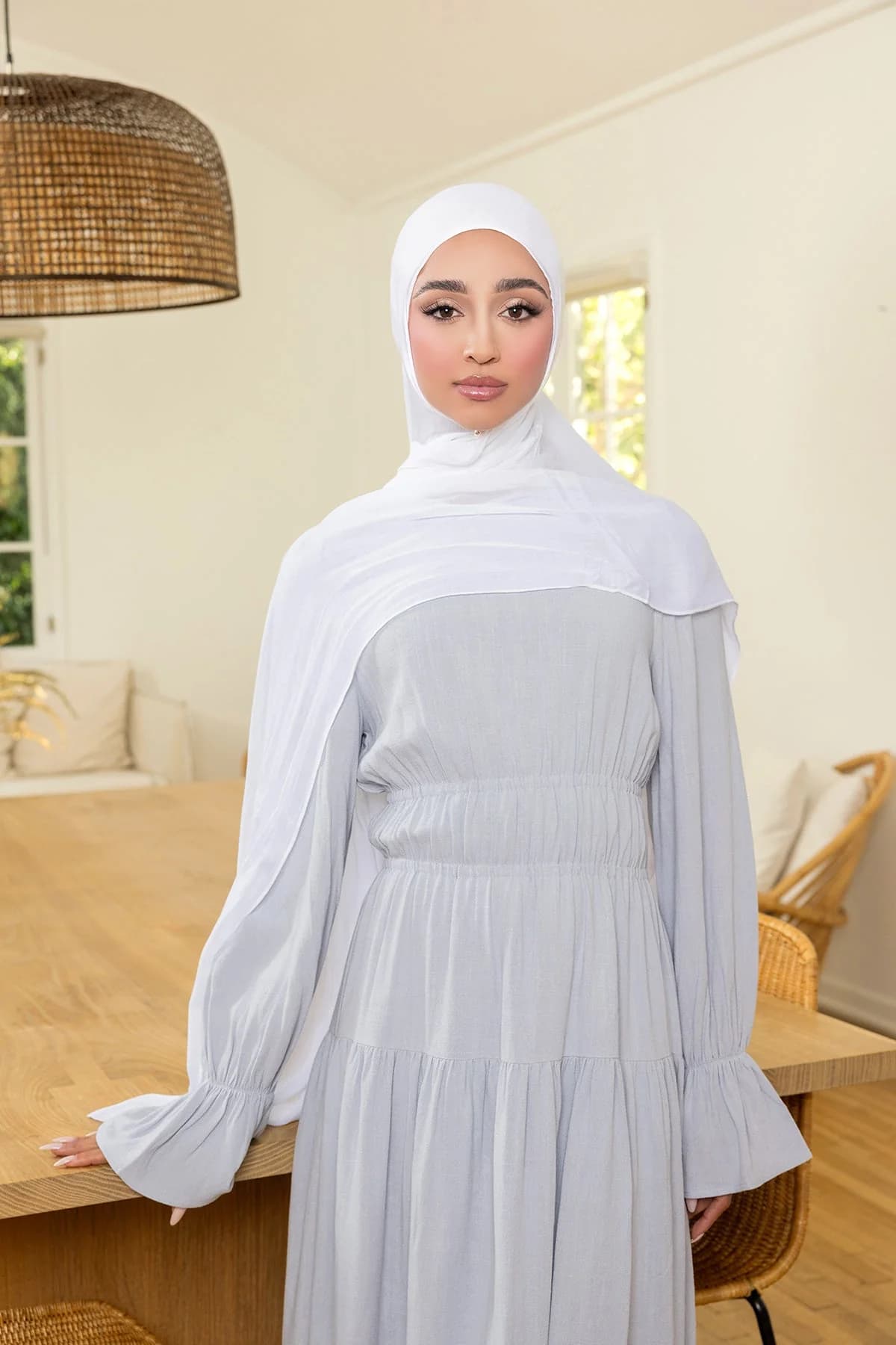 Patterned Jersey Hijab
